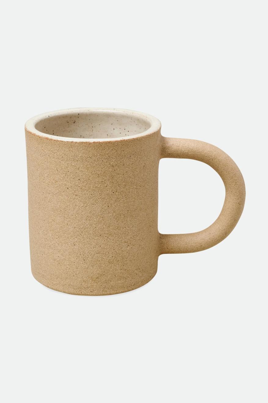 Accesorios Brixton O-M Hand Crafted Cerámico Mug Unisex Beige | 45UYHQFRW