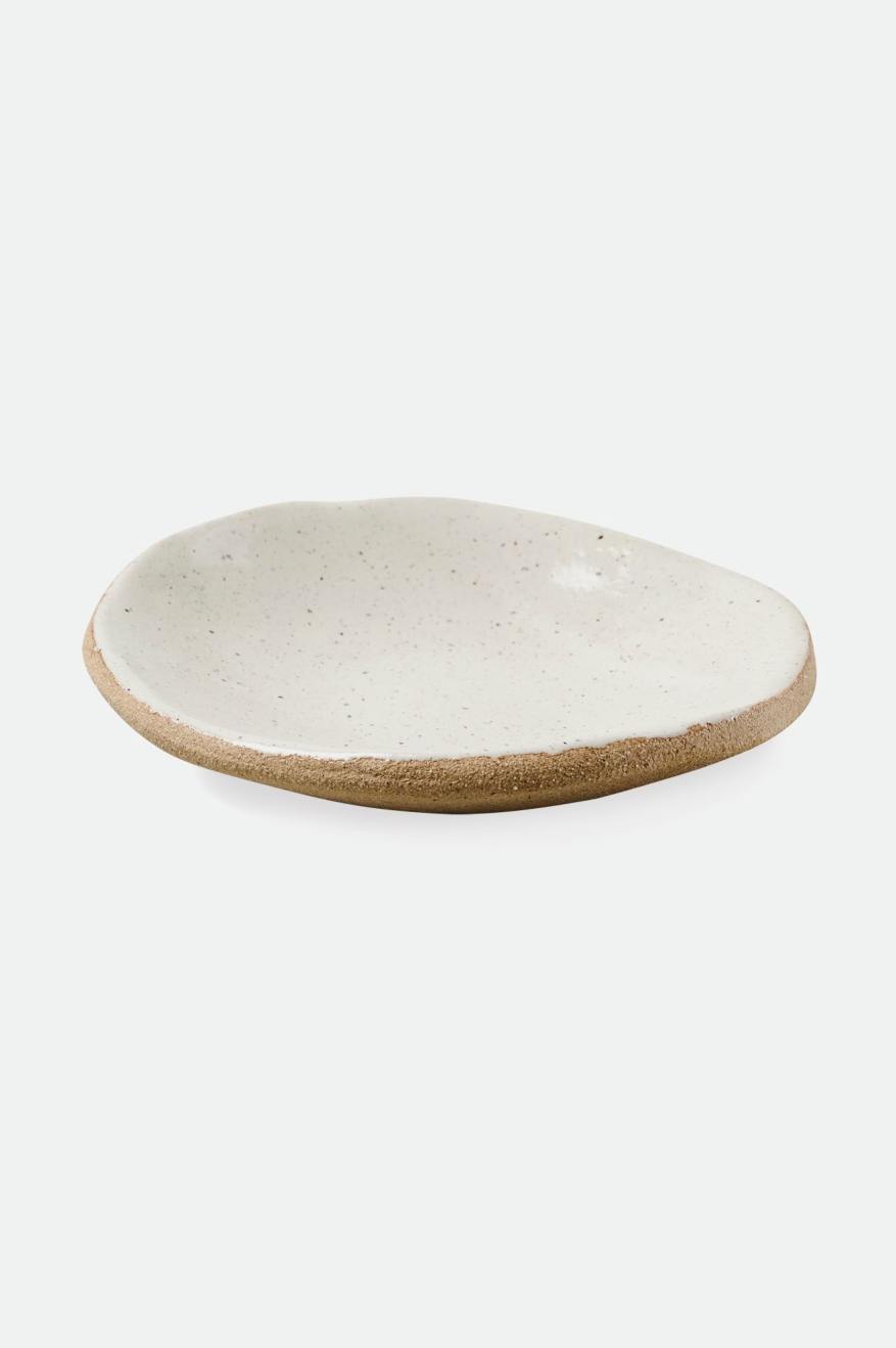 Accesorios Brixton O-M Hand Crafted Cerámico Catch All Dish Unisex Beige | 84VDBYIHK