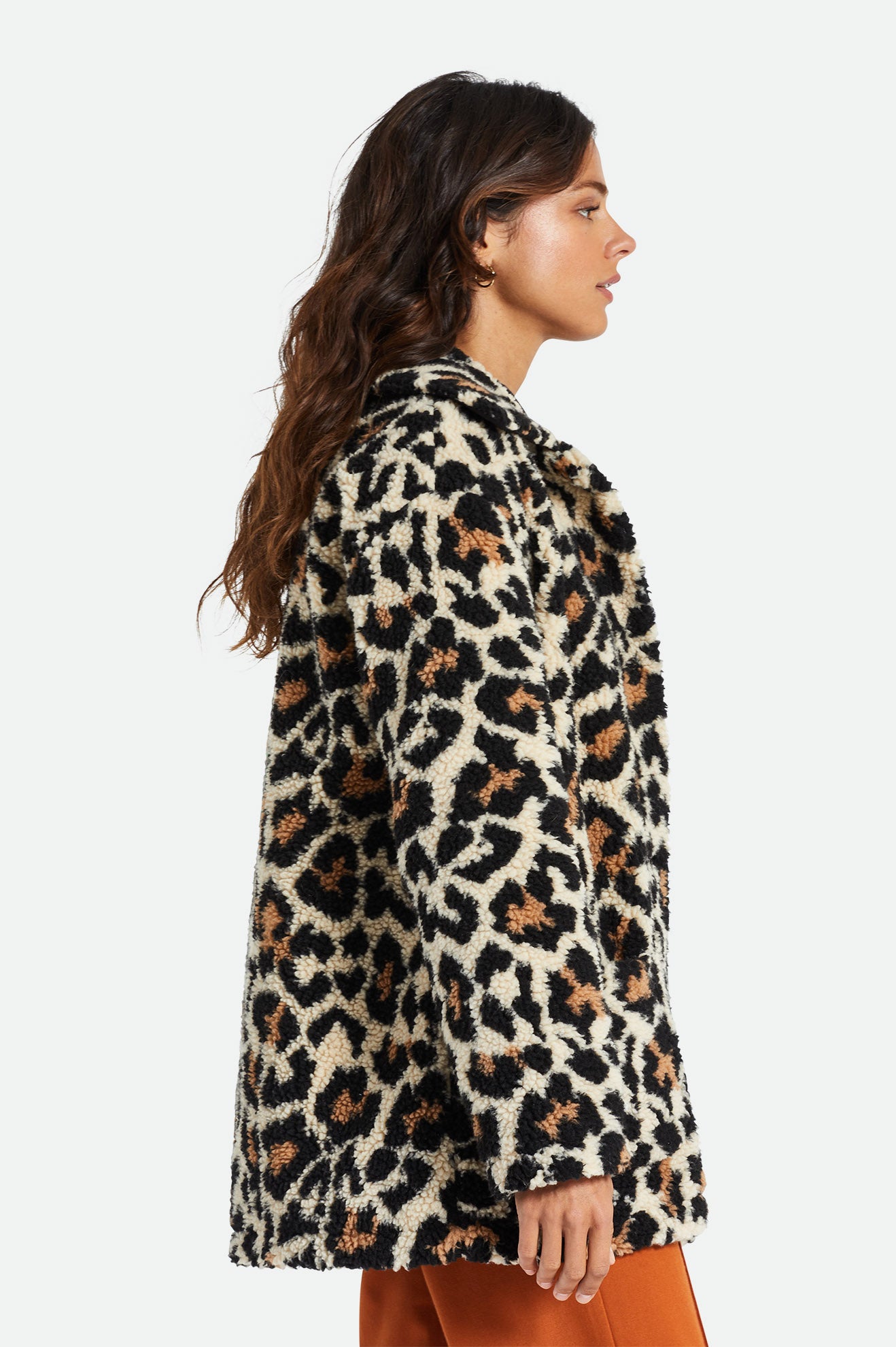 Chaquetas Brixton Bern Mujer Leopardo | 06NCDOLIJ