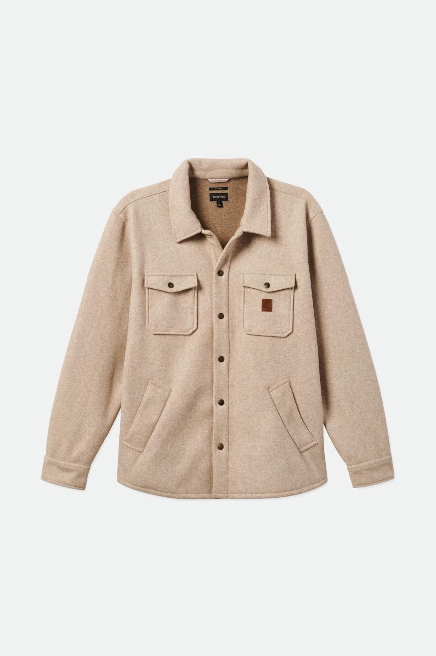 Chaquetas Brixton Durham Reserve Hombre Beige | 17CUZYTIO