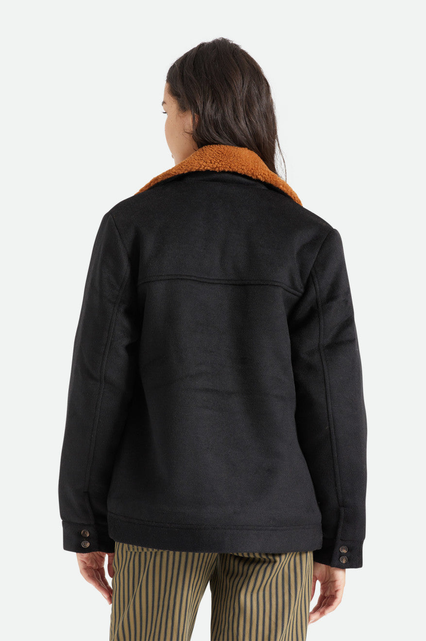 Chaquetas Brixton Nouvelle Mujer Negras | 31YWSABJZ