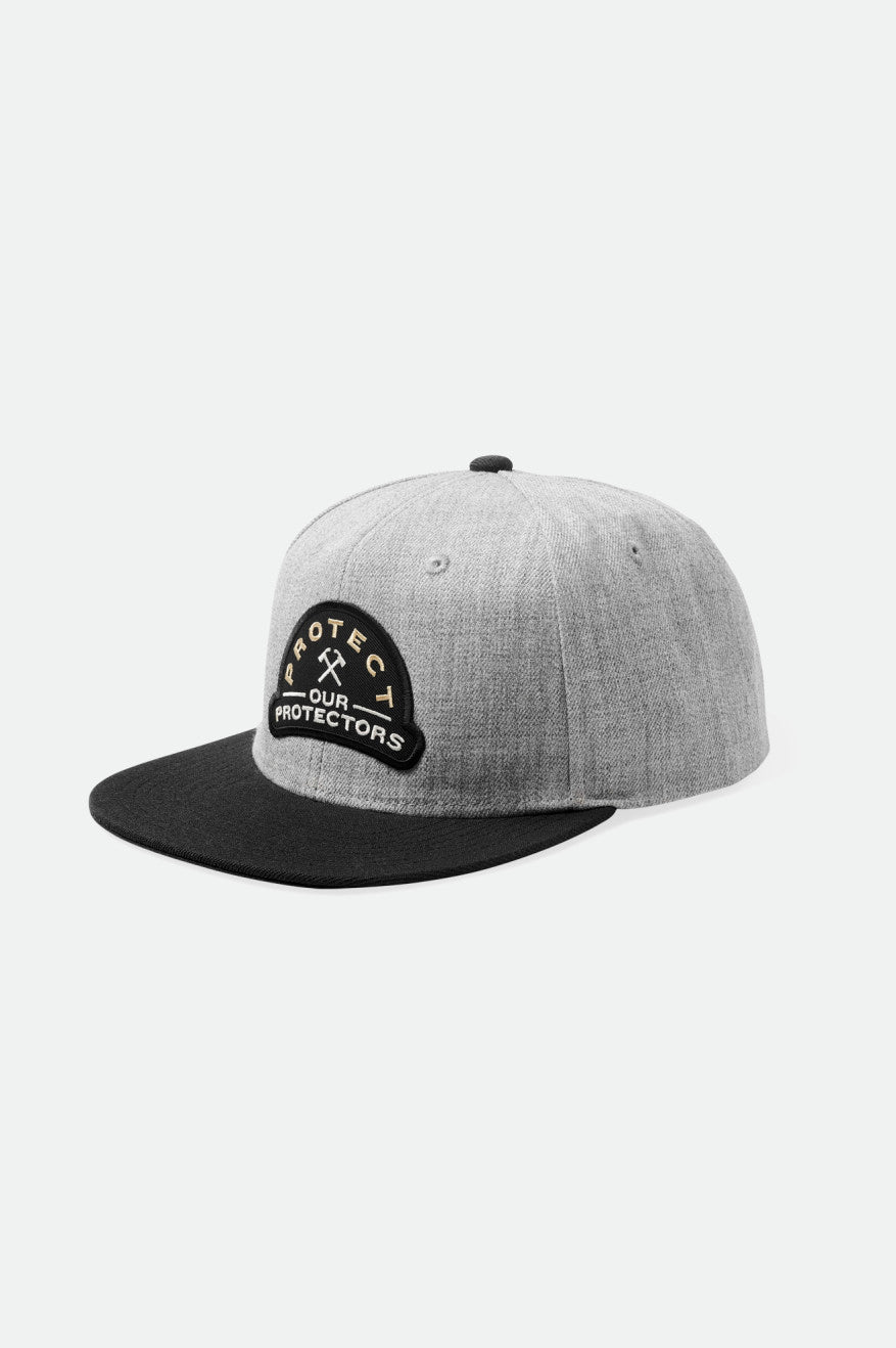 Gorras Brixton Coors Protector MP Hombre Gris Claro Negras | 74JEQLIDU