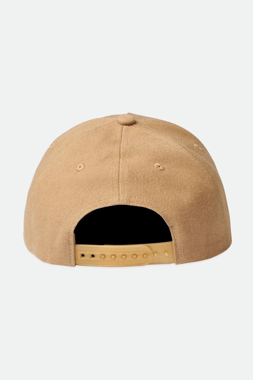 Gorras Brixton Crest C MP Hombre Beige | 48JBIKSVM