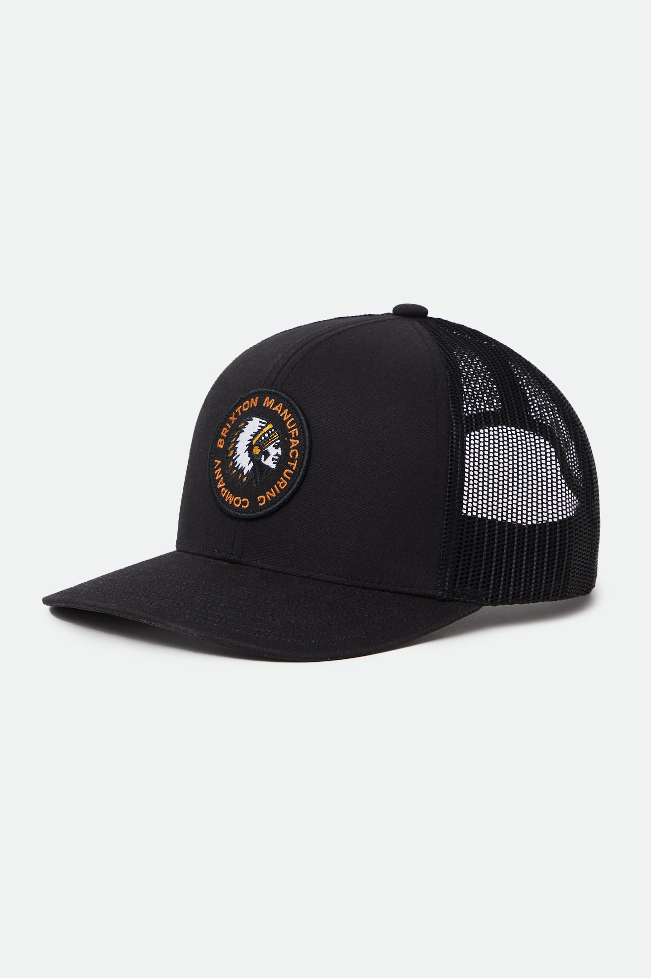 Gorras Brixton Rival Stamp NetPlus MP Trucker Hat Hombre Negras | 73KBRGCHU