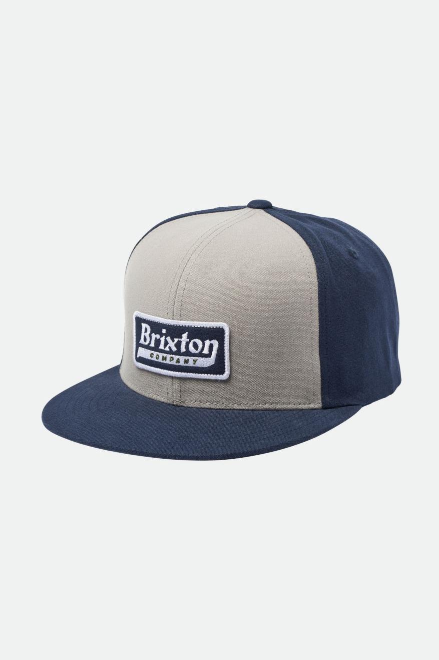 Gorras Brixton Steadfast HP Hombre Azul Marino Gris | 48VBEXPGC