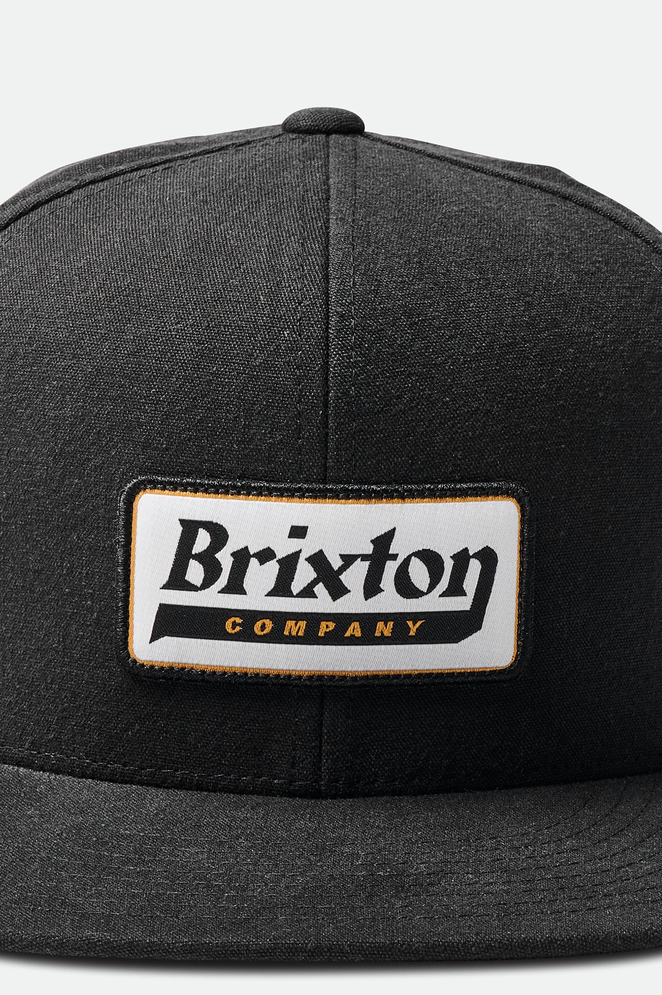 Gorras Brixton Steadfast HP Hombre Negras | 52LOYCTRA