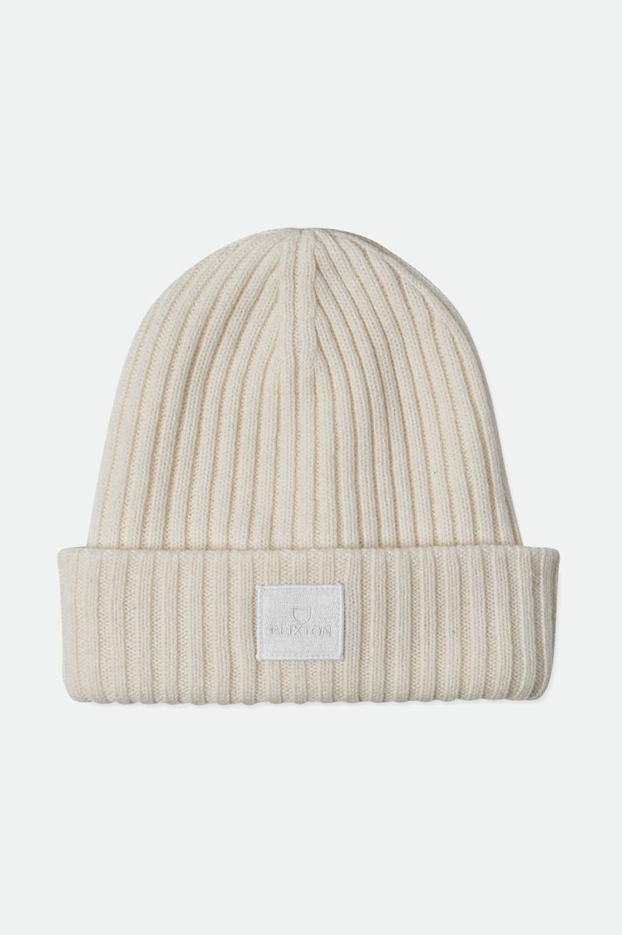 Gorros Brixton Alpha Square Merino Lana Hombre Blancas | 24JLOHCVT