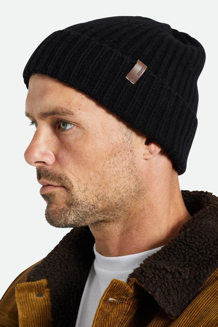 Gorros Brixton Heist Reserve Cashmere Hombre Negras | 69LDKGUHZ