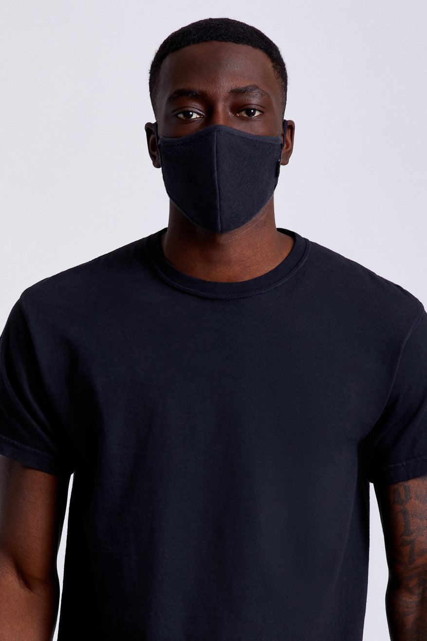 Mascarilla Brixton Arctic Fleece Unisex Negras | 21KNMFWXR