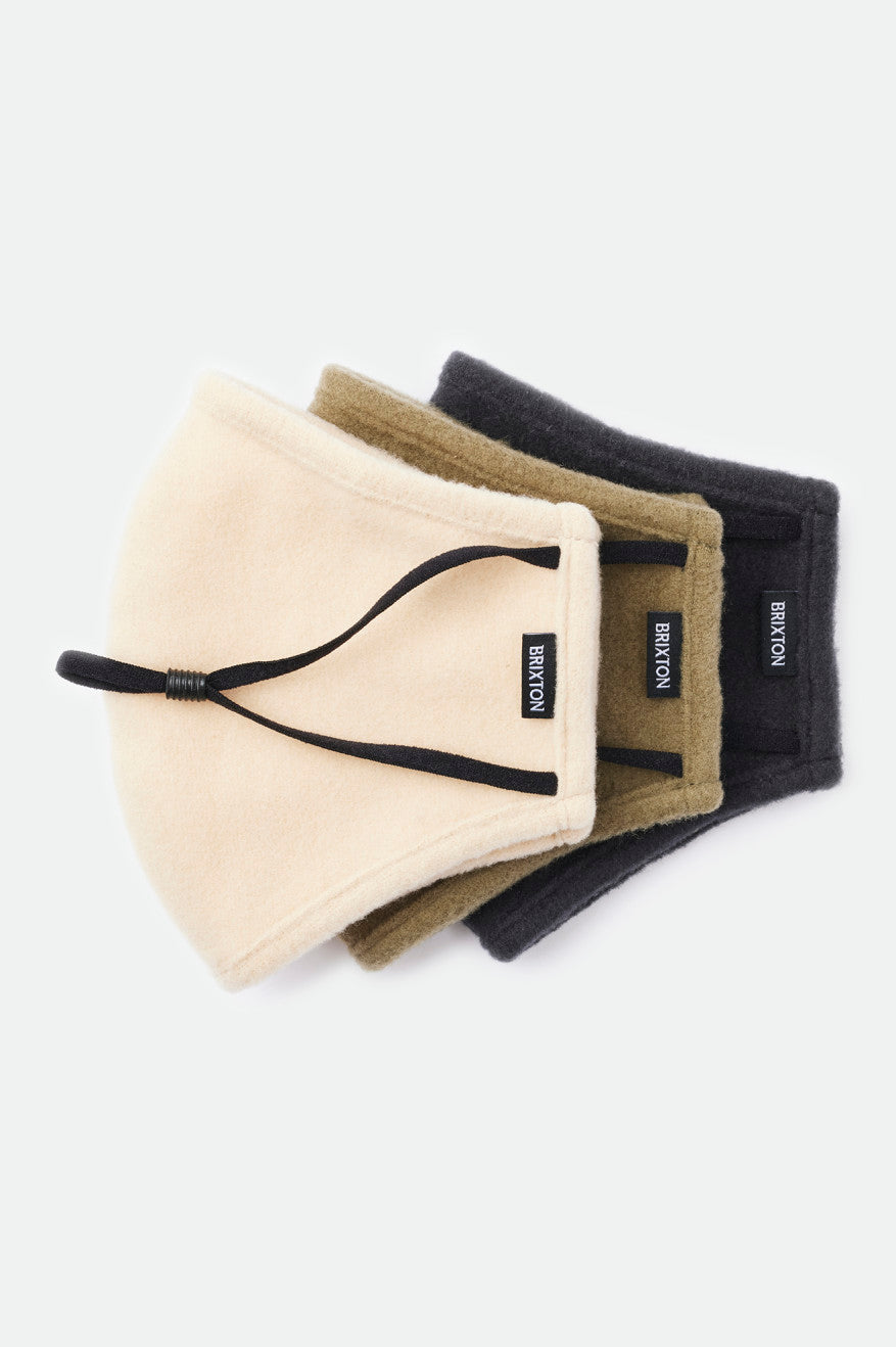 Mascarilla Brixton Arctic Fleece Unisex Beige | 32UOYHJGM