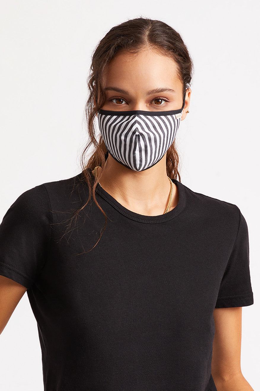 Mascarilla Brixton Ligeros Antimicrobial Unisex Negras | 41BMHZUAI