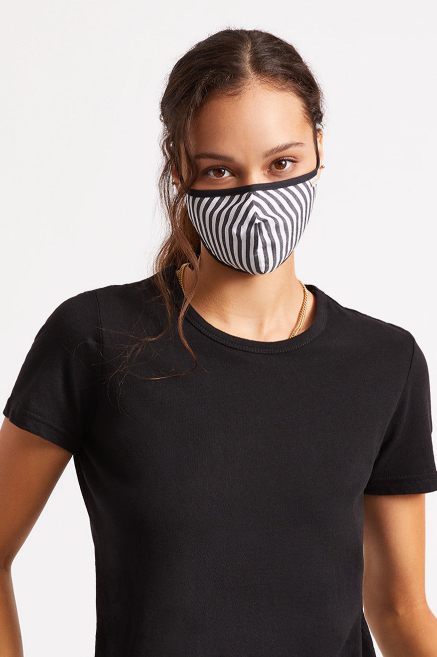 Mascarilla Brixton Ligeros Antimicrobial Unisex Negras | 41BMHZUAI