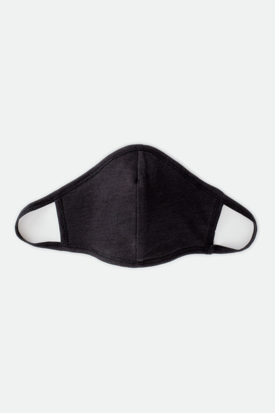 Mascarilla Brixton Reversible Unisex Negras | 19HKPIXRG