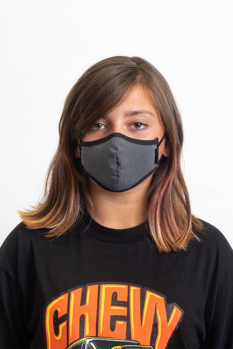 Mascarilla Brixton Youth Antimicrobial Unisex Negras | 59WOYSBGU