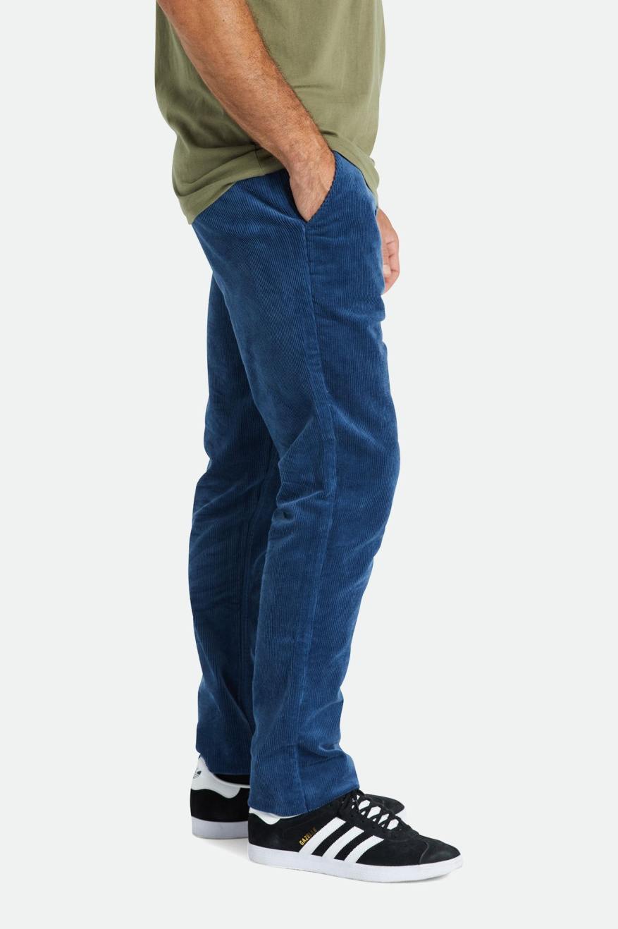 Pantalones Brixton Choice Chino Regular Hombre Azules | 73WMNELYV