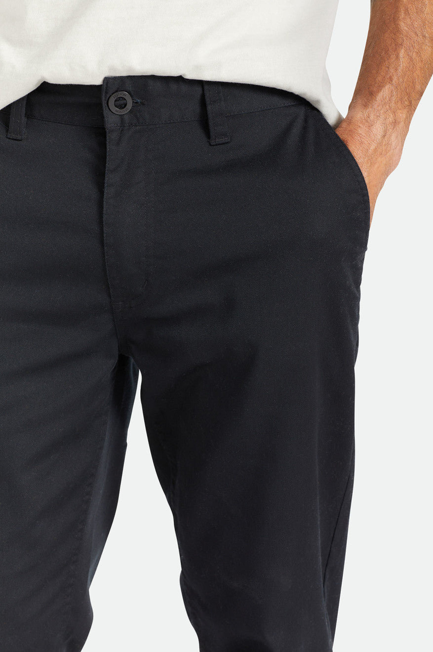 Pantalones Brixton Choice Chino Regular Hombre Negras | 81JXKMYDT