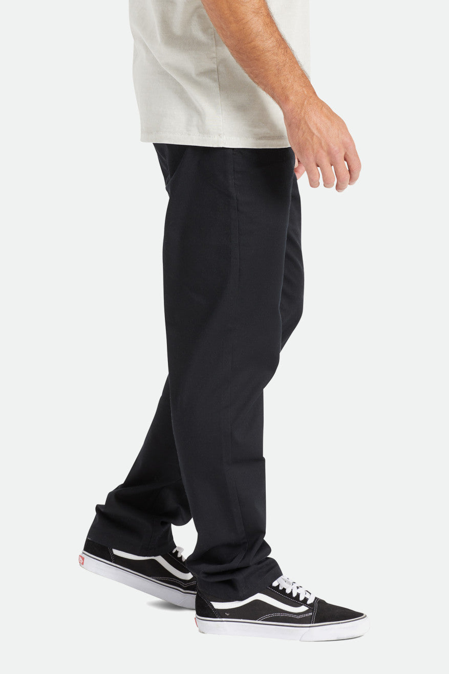 Pantalones Brixton Choice Chino Regular Hombre Negras | 81JXKMYDT