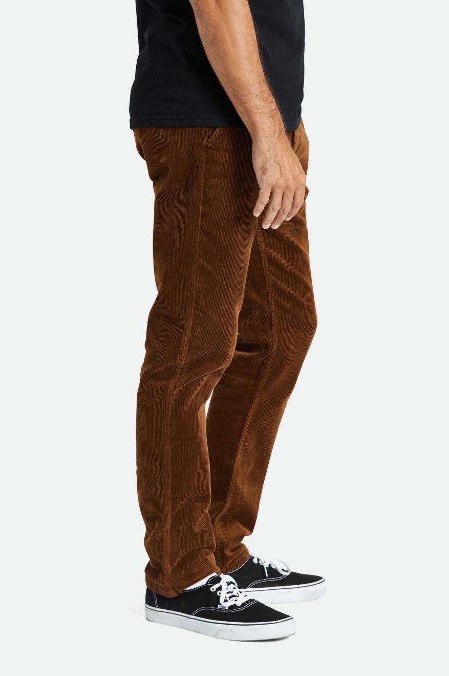 Pantalones Brixton Choice Chino Regular Hombre Marrones | 96CQGXLYI