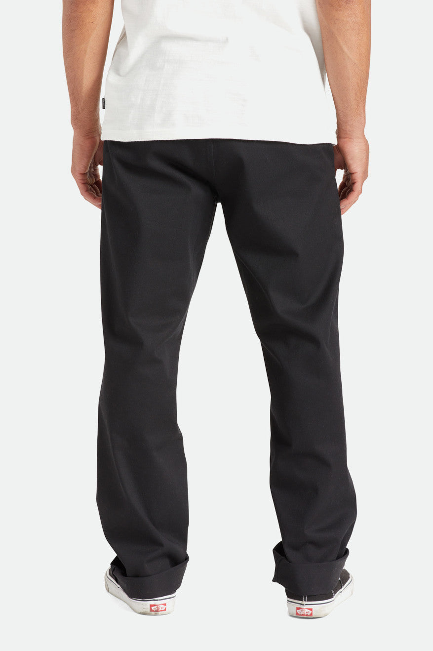 Pantalones Brixton Choice Chino Relaxed Hombre Negras | 79GUVHJYN