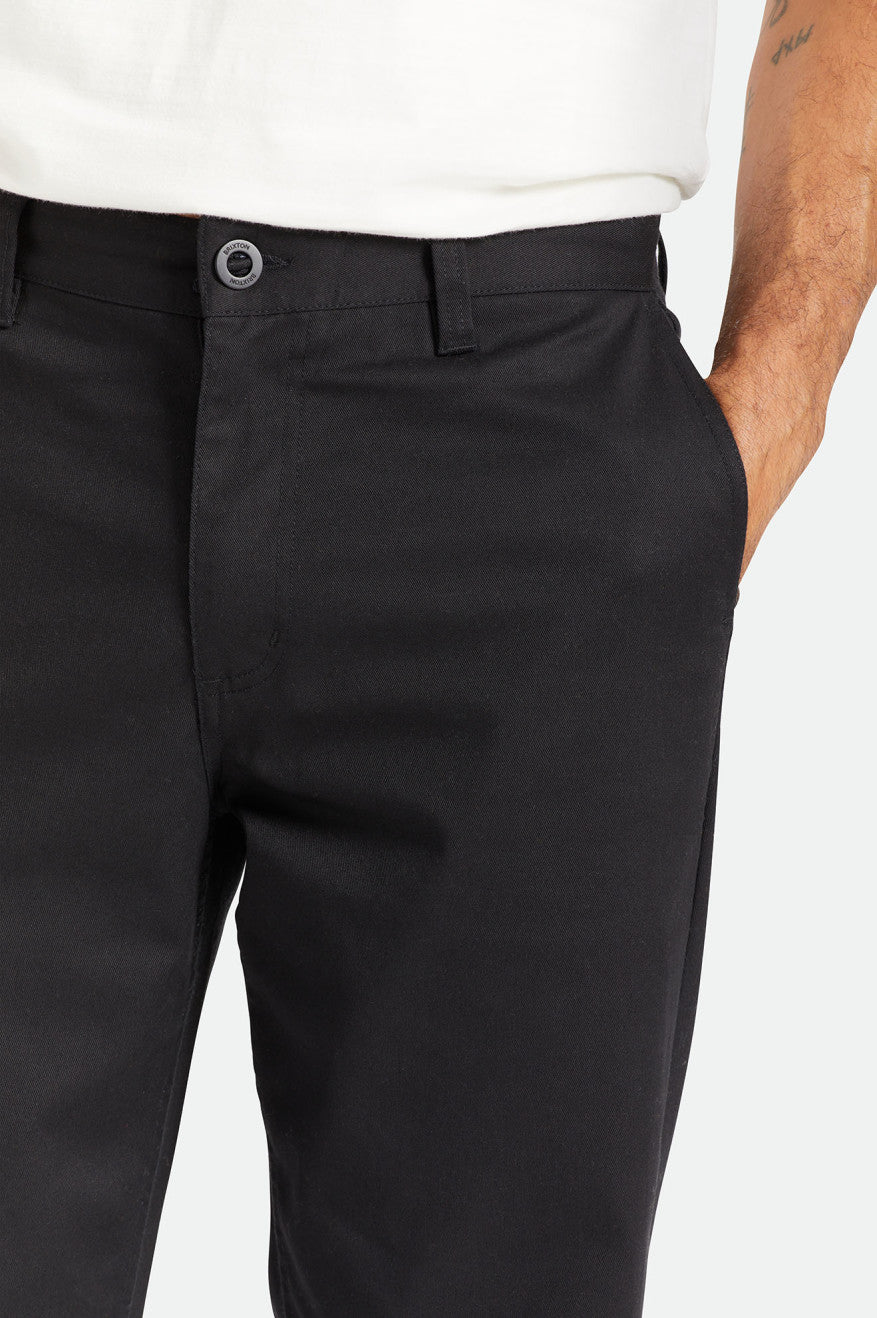 Pantalones Brixton Choice Chino Relaxed Hombre Negras | 79GUVHJYN