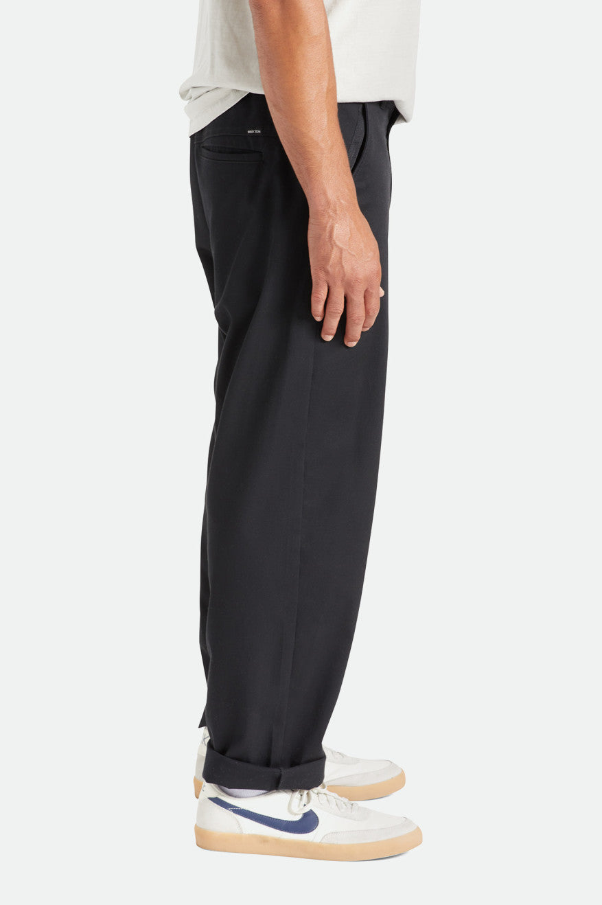 Pantalones Brixton Medina Hombre Negras | 39KLWYIDC