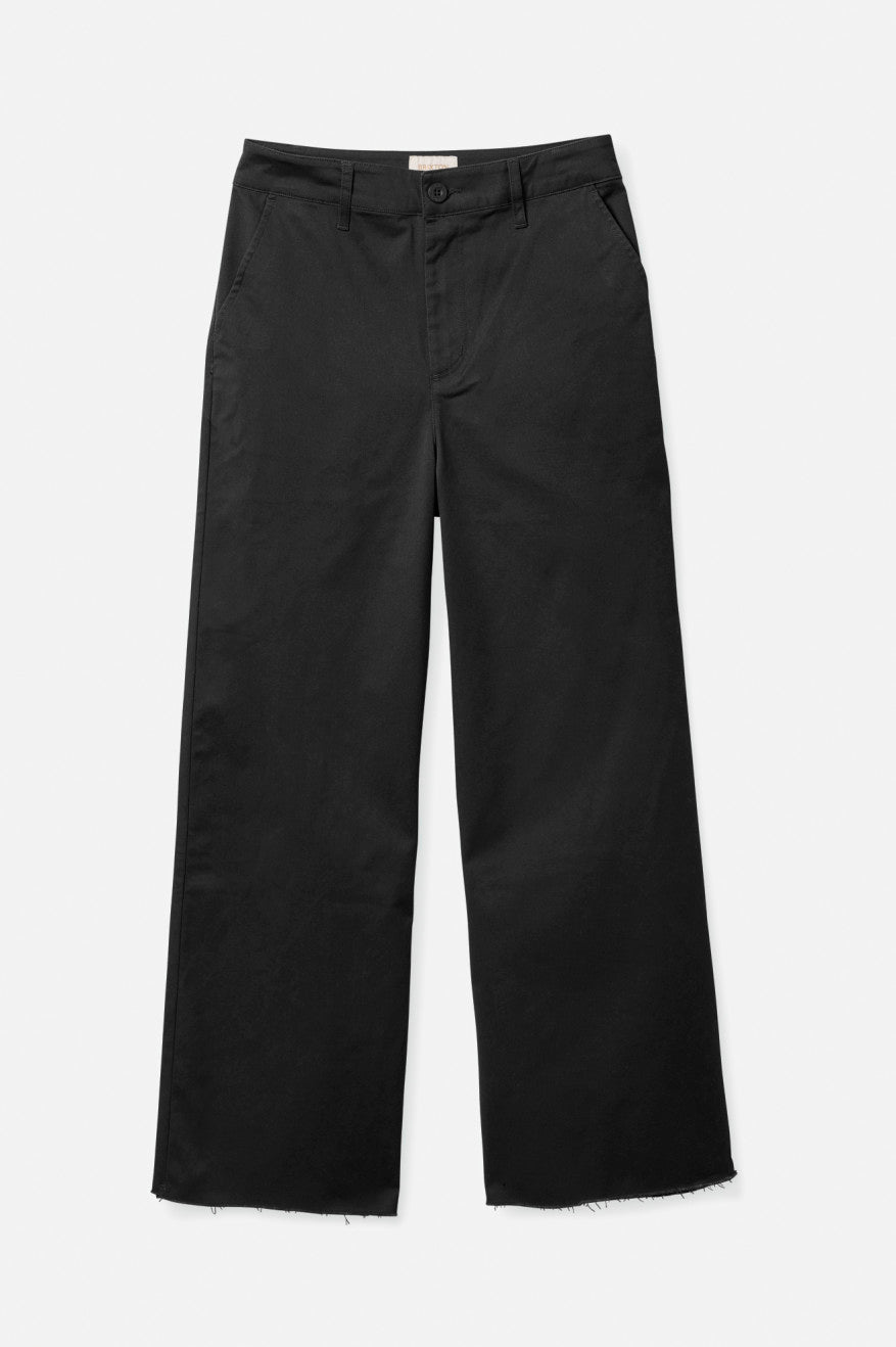 Pantalones Brixton Victory Anchos Leg Mujer Negras | 10LSWFECJ