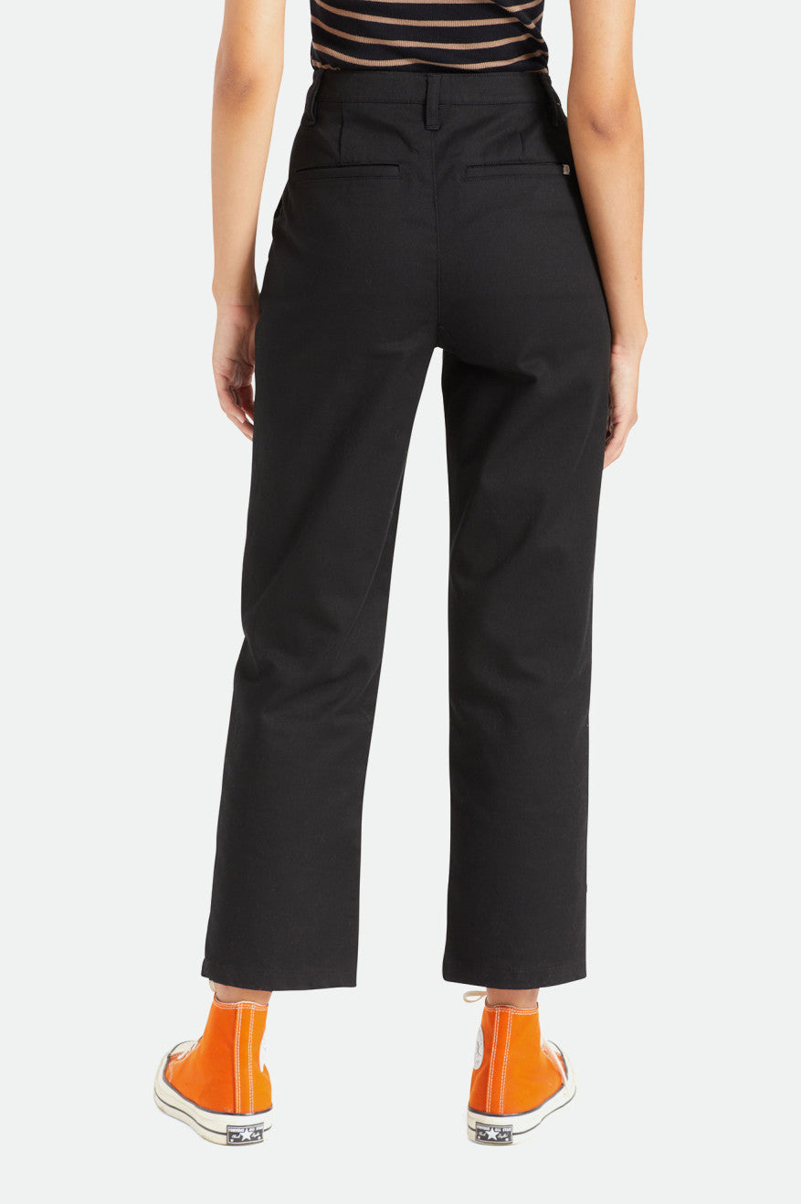 Pantalones Brixton Victory Mujer Negras | 37FDBWQEL