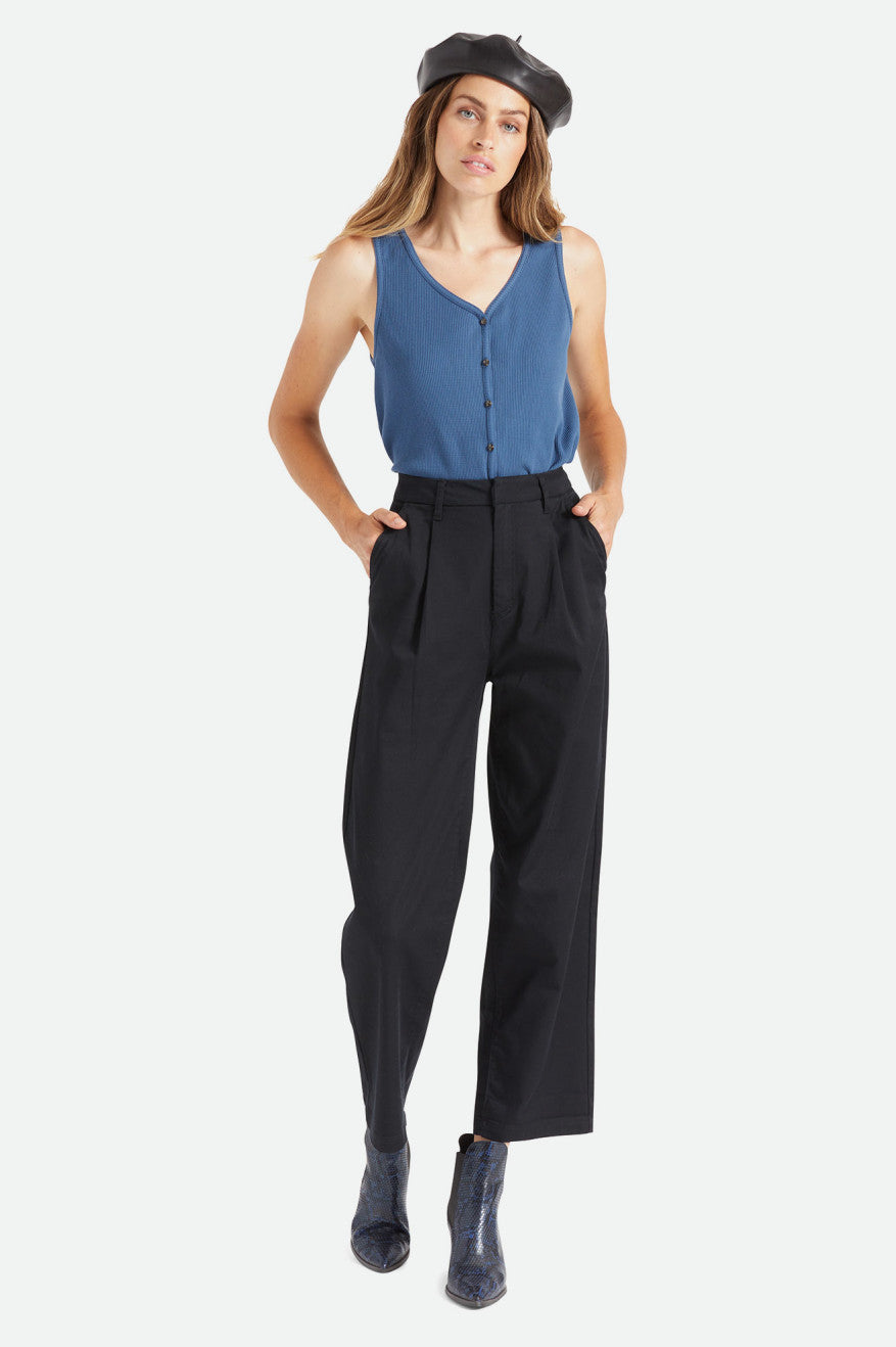 Pantalones Brixton Victory Trouser Mujer Negras | 81MVCTPOQ