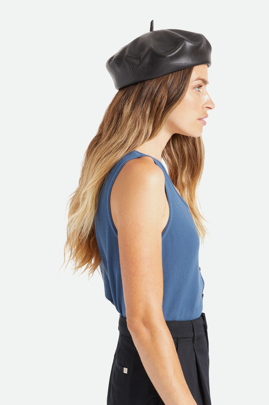 Sombreros Brixton Audrey II Beret Mujer Negras | 89FSAKLJT