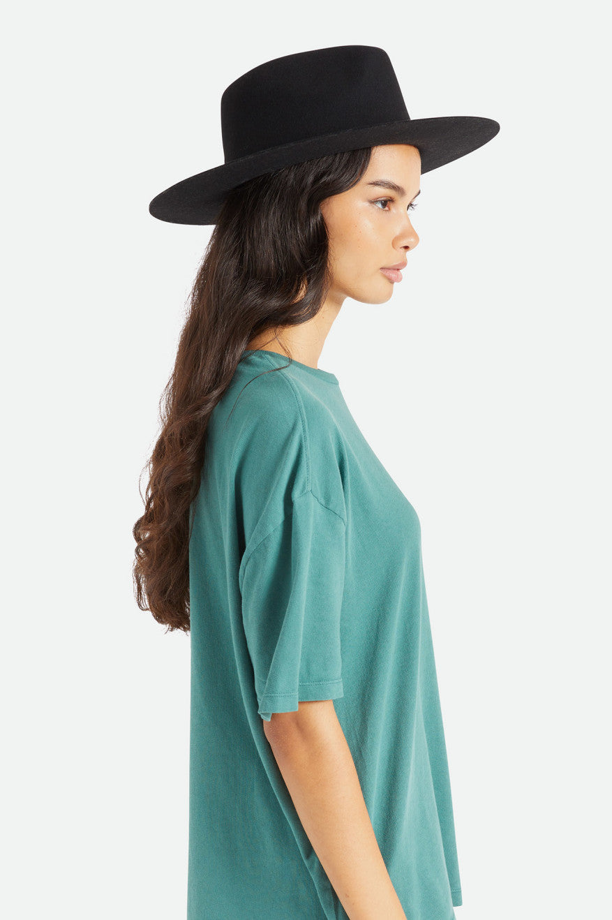 Sombreros Brixton Cohen Cowboy Hat Mujer Negras | 10QGMSPXD