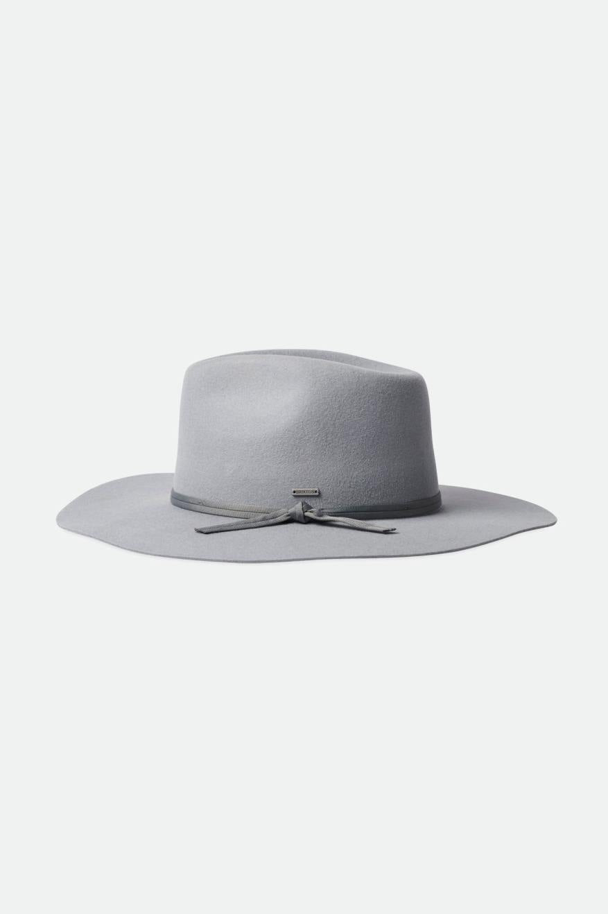 Sombreros Brixton Cohen Cowboy Hat Mujer Gris Claro | 21RBWJKMC