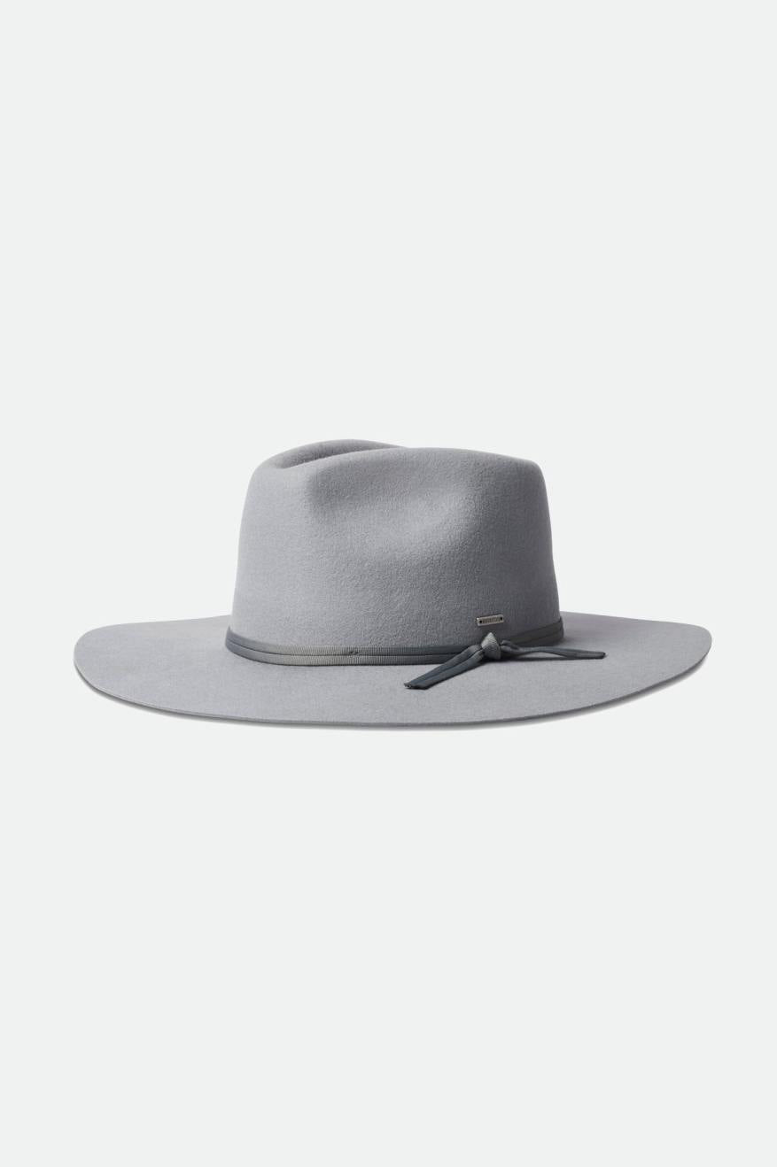 Sombreros Brixton Cohen Cowboy Hat Mujer Gris Claro | 21RBWJKMC