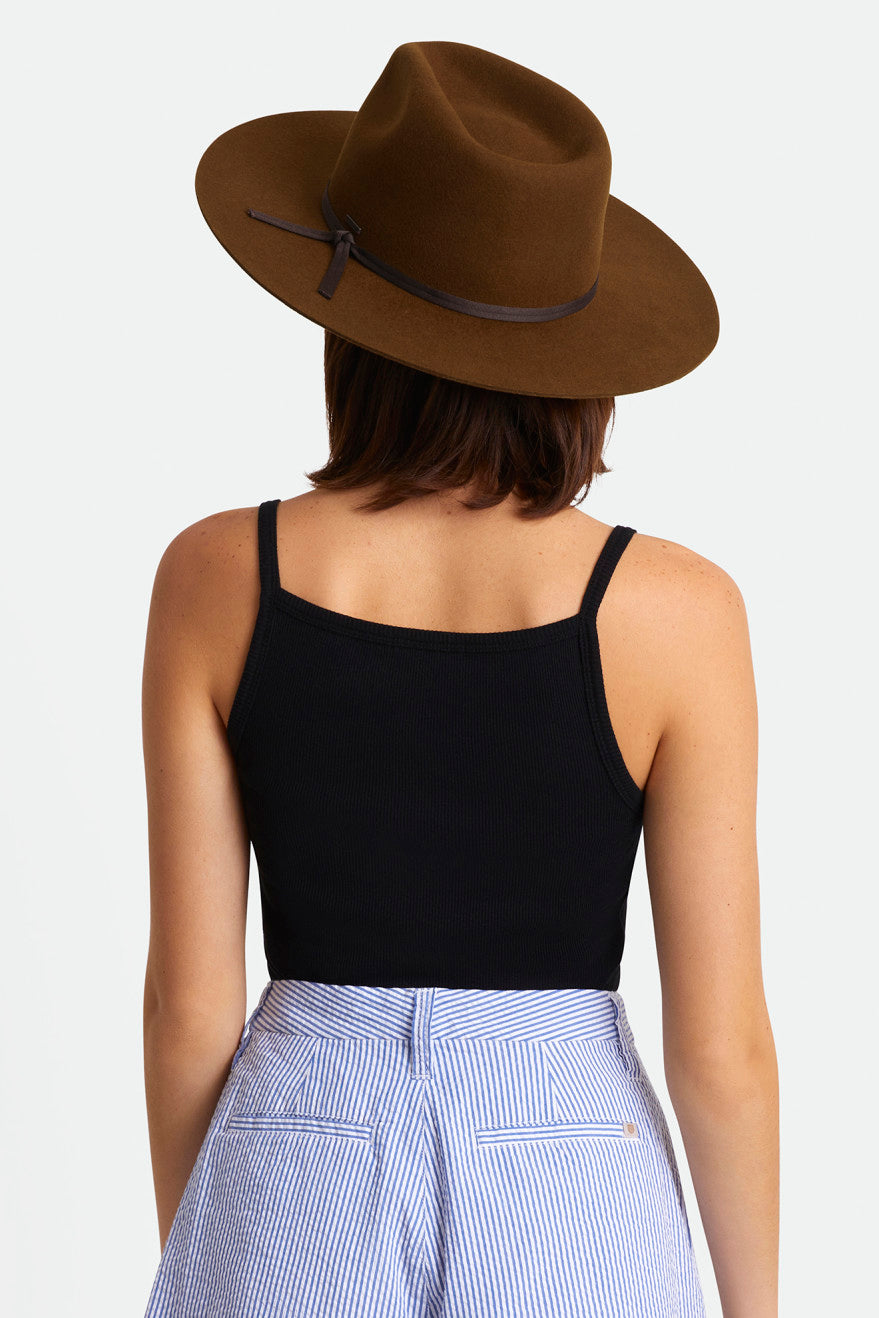 Sombreros Brixton Cohen Cowboy Hat Mujer Cafe | 60SMUWAKF