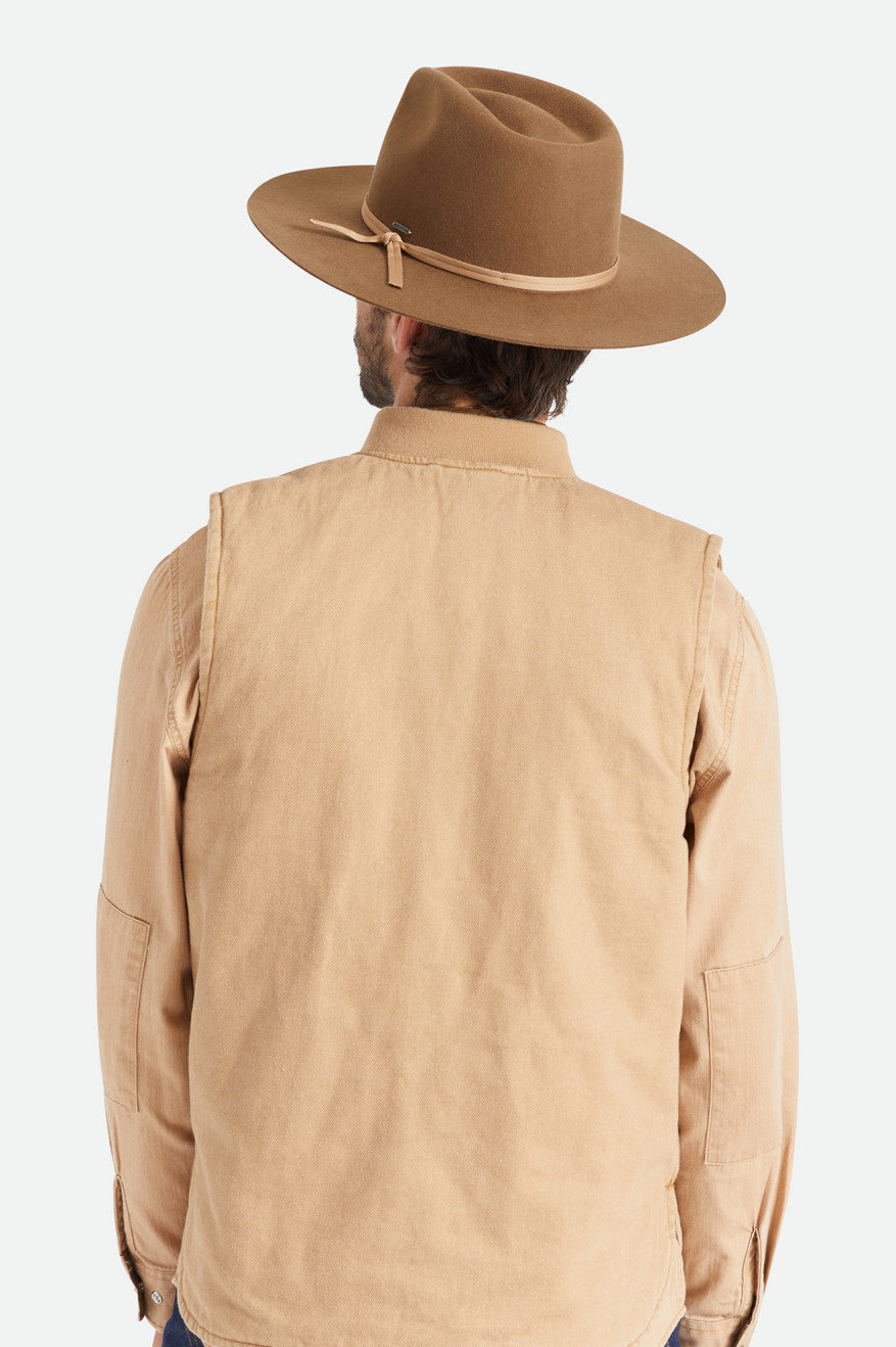 Sombreros Brixton Cohen Cowboy Hombre Beige | 19PESIQYA