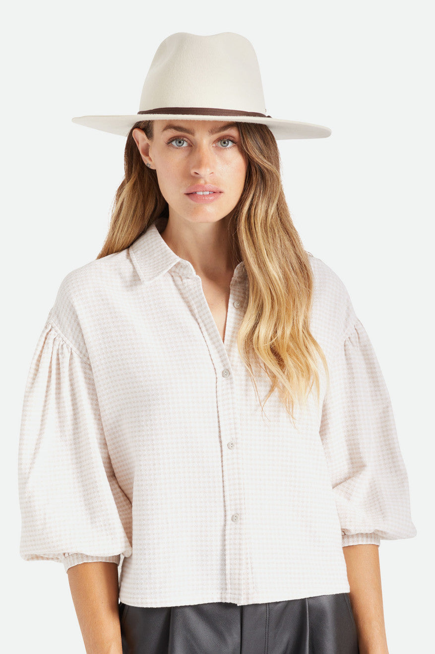 Sombreros Brixton Cohen Cowboy Hombre Blancas | 94TNICUYV