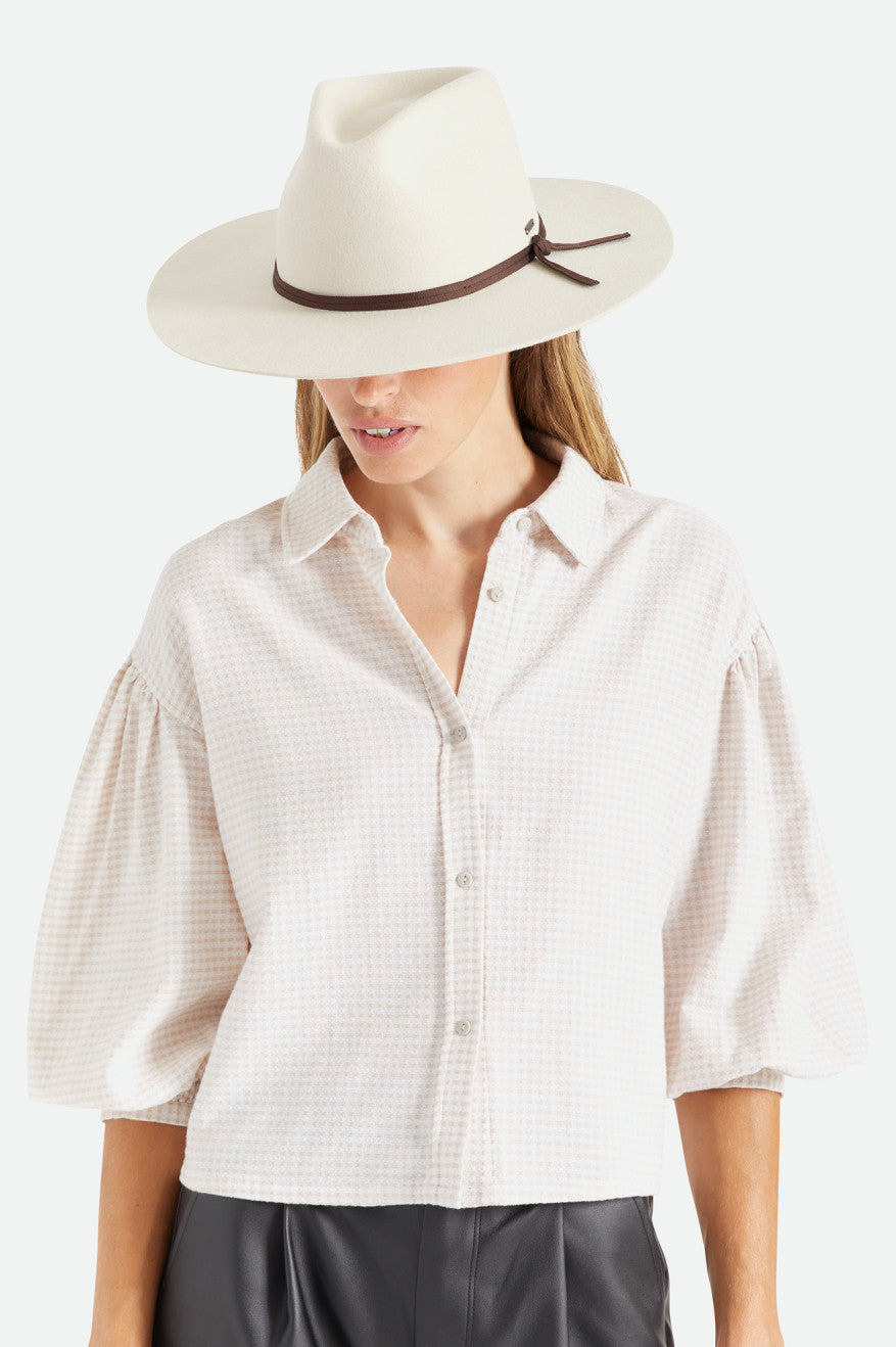 Sombreros Brixton Cohen Cowboy Hombre Blancas | 94TNICUYV