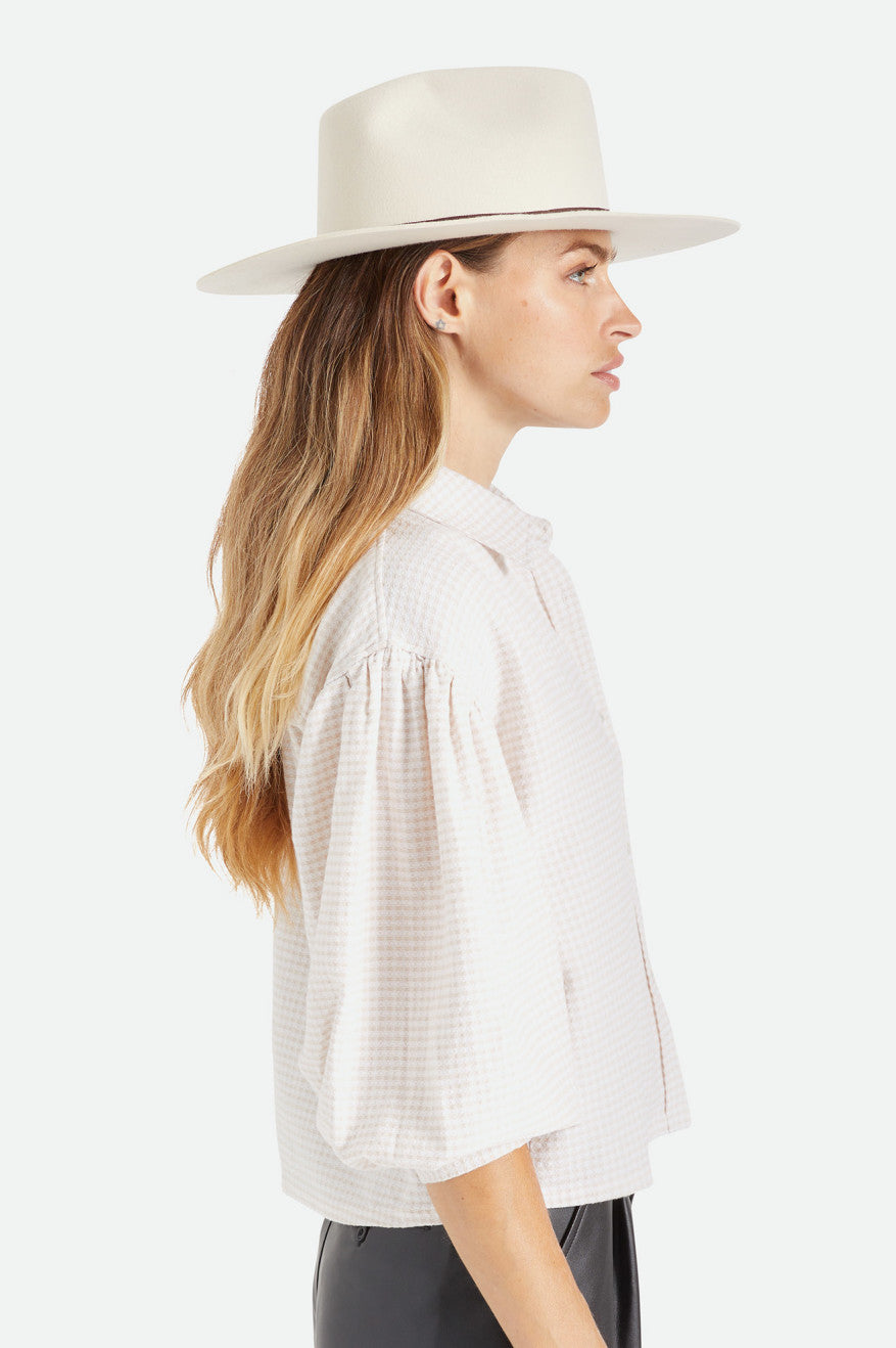 Sombreros Brixton Cohen Cowboy Hombre Blancas | 94TNICUYV