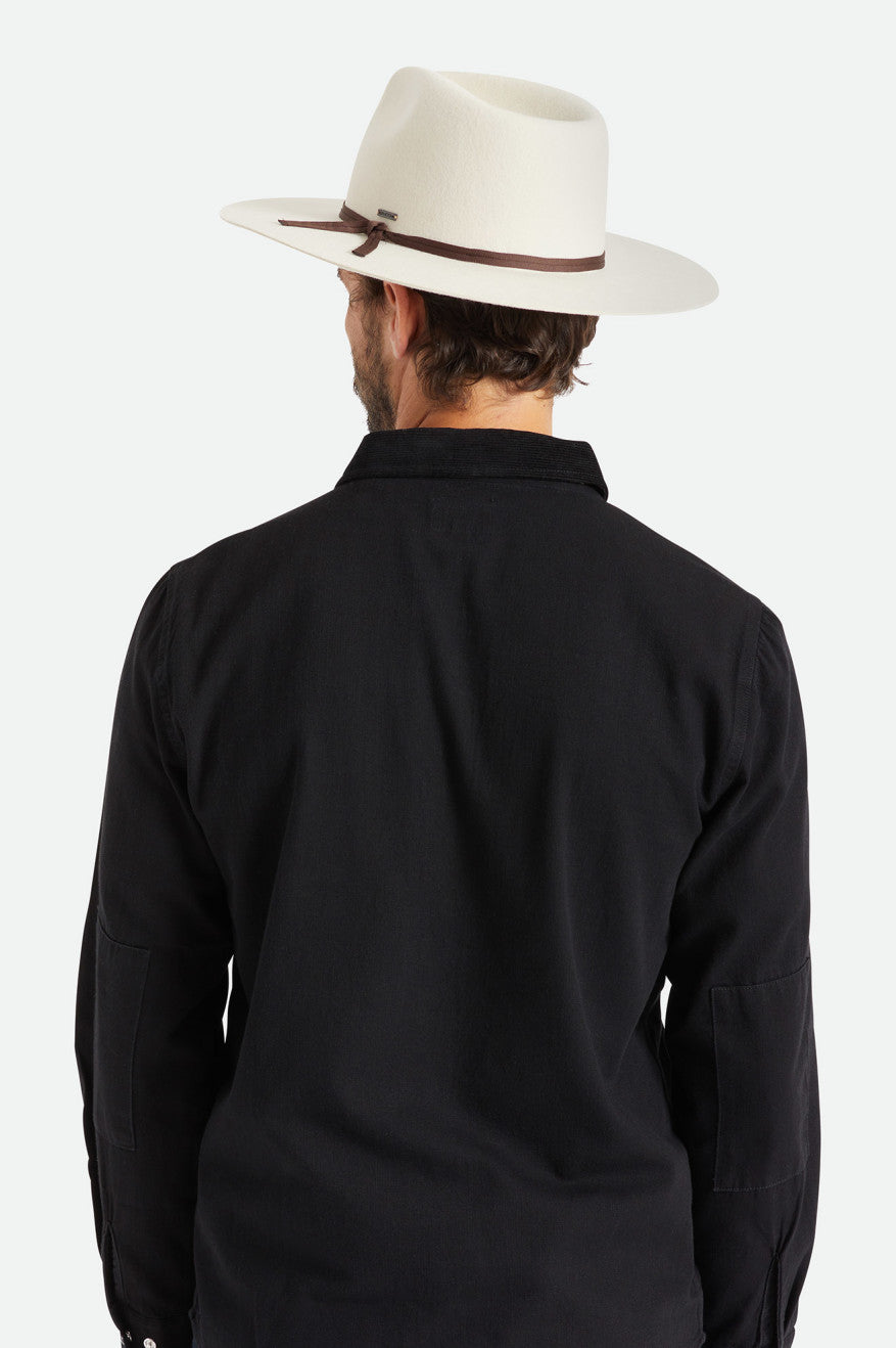 Sombreros Brixton Cohen Cowboy Hombre Blancas | 94TNICUYV