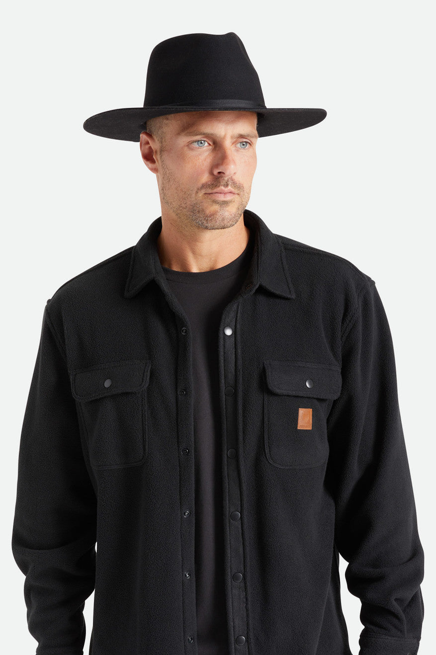 Sombreros Brixton Cohen Cowboy Hombre Negras | 81VUXIWCH