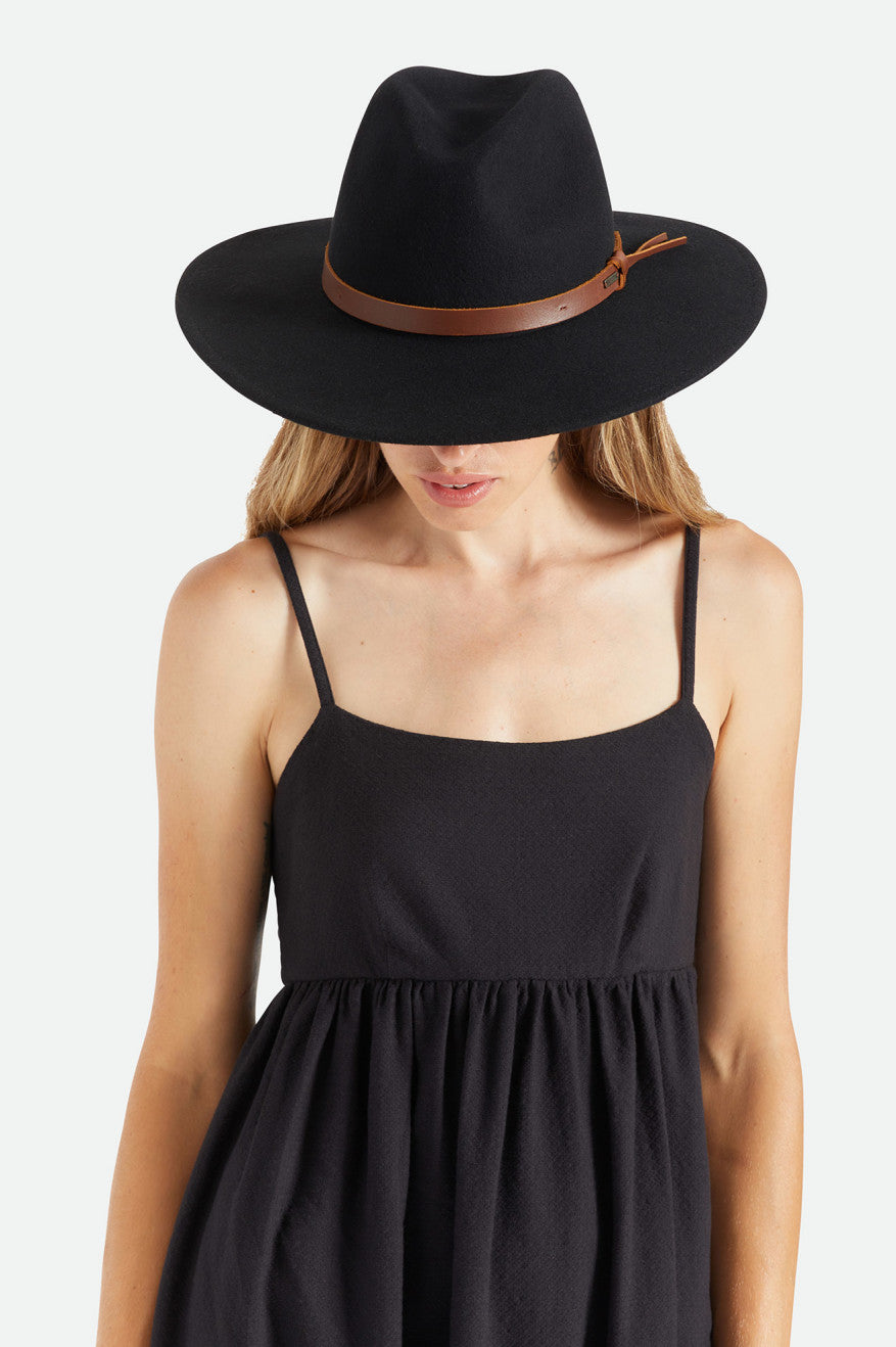 Sombreros Brixton Field Proper Hat Mujer Negras | 25TKYAHQB