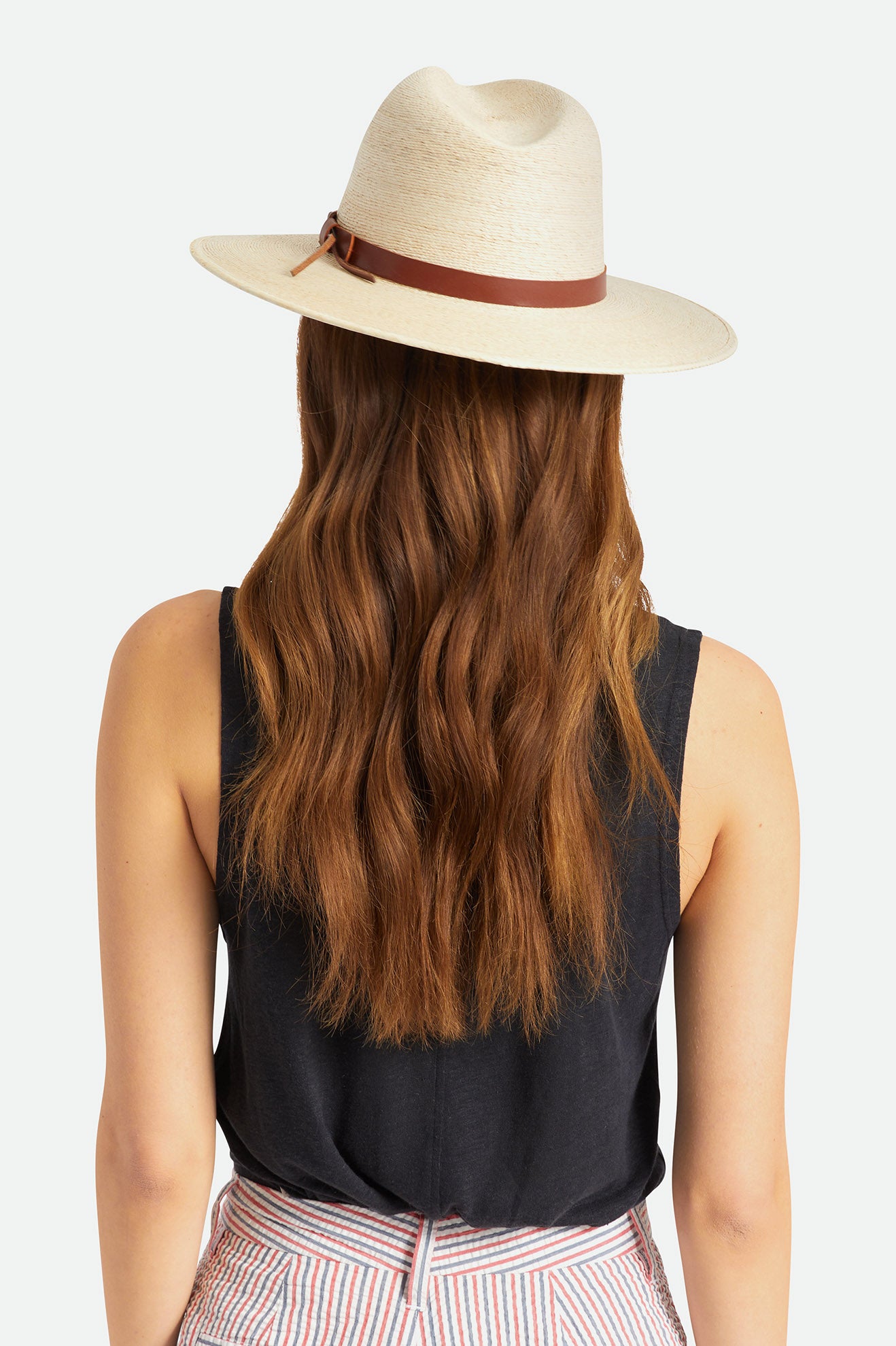 Sombreros Brixton Field Proper Straw Hat Mujer Beige | 78WTRYZNB