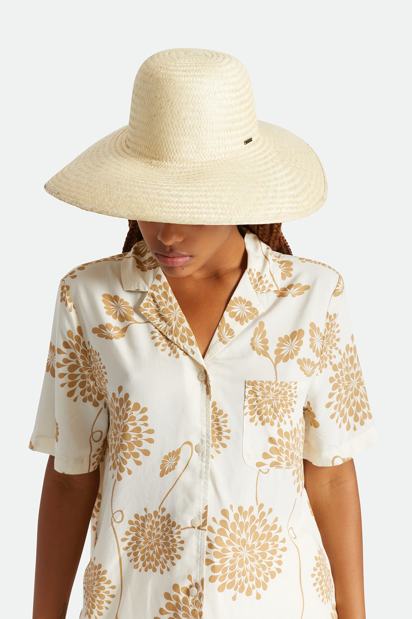 Sombreros Brixton Janae Sun Hat Mujer Beige | 30EXQAODJ