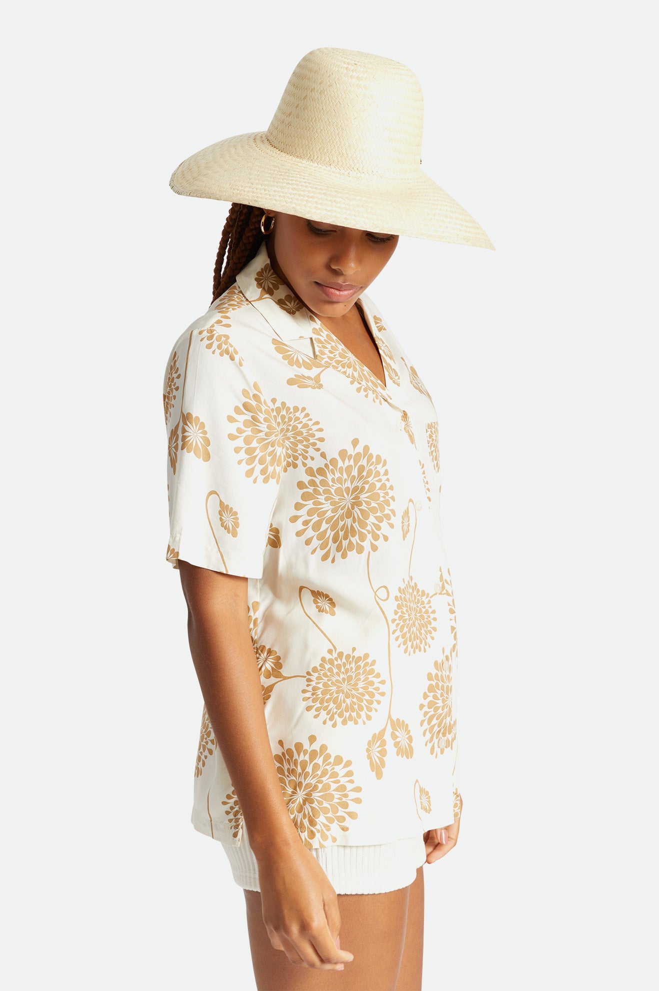 Sombreros Brixton Janae Sun Hat Mujer Beige | 30EXQAODJ