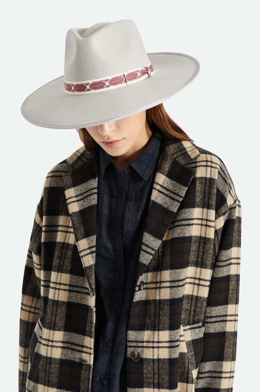 Sombreros Brixton Jo Rancher Hat Mujer Beige | 57IUGMXFJ