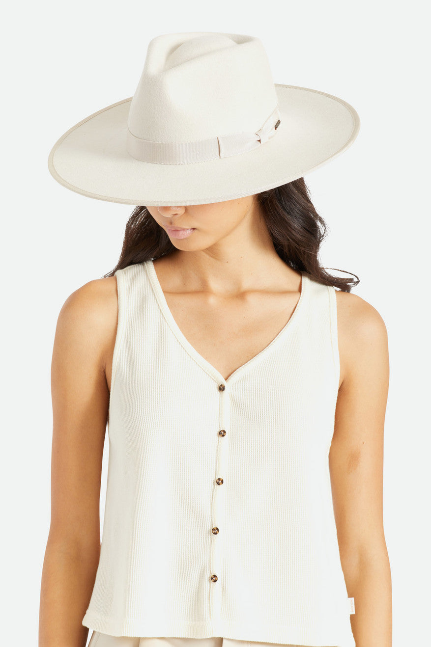 Sombreros Brixton Jo Rancher Hat Mujer Blancas | 91FRSEAHP