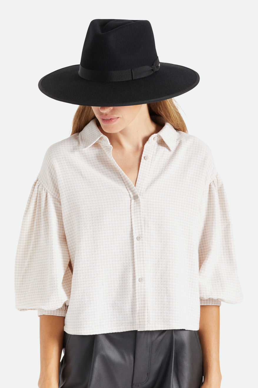 Sombreros Brixton Jo Rancher Hat Mujer Negras | 81WKBYTNL