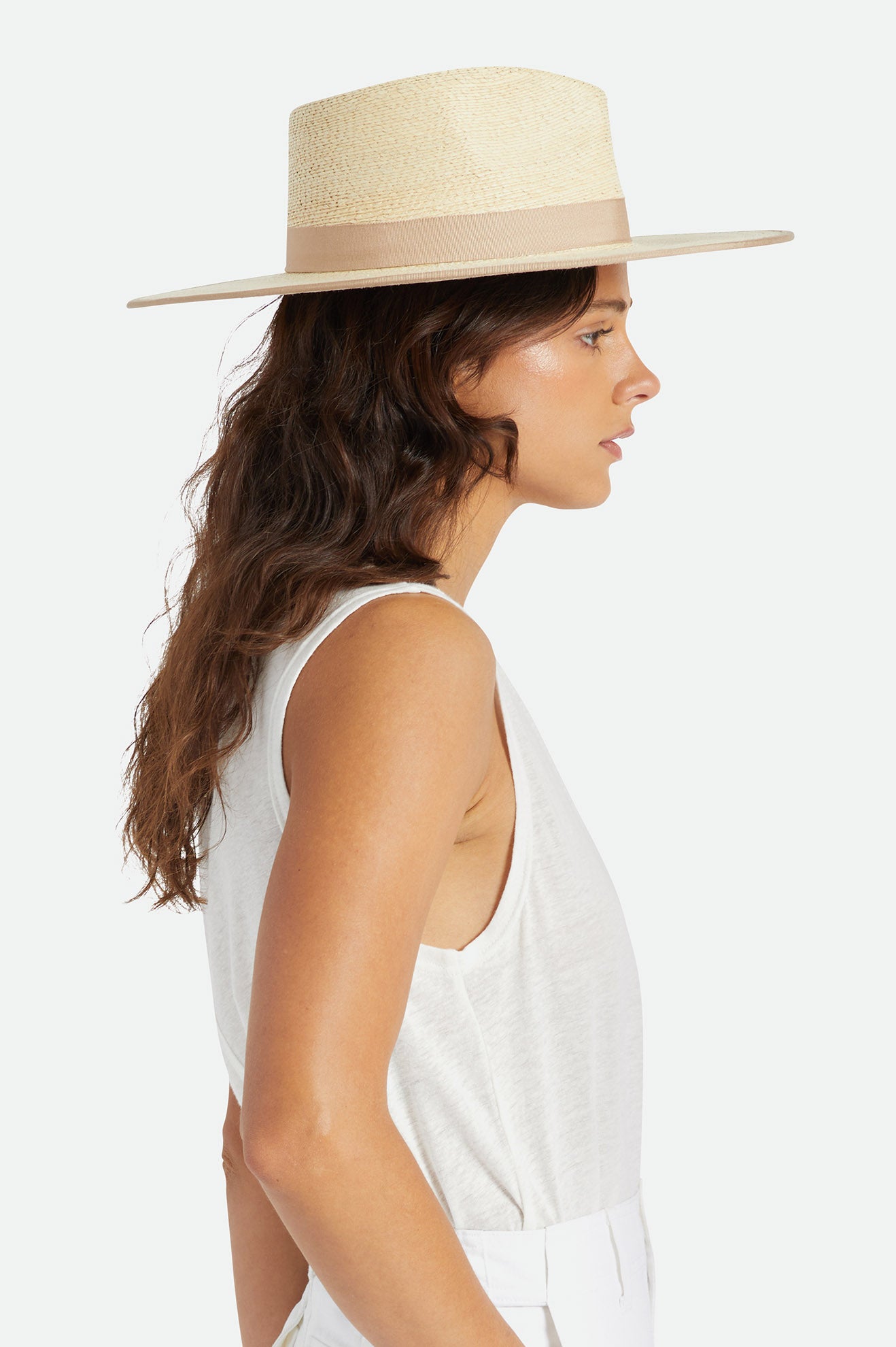 Sombreros Brixton Jo Straw Rancher Hat Mujer Beige | 20AQZPIJH