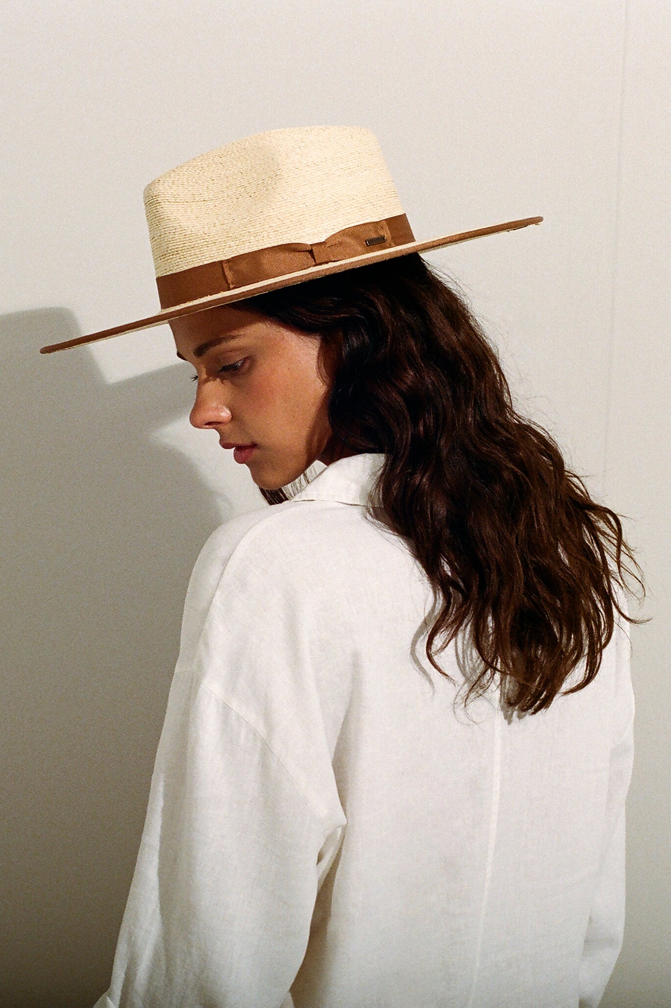 Sombreros Brixton Jo Straw Rancher Hat Mujer Beige | 50LZUQIRS