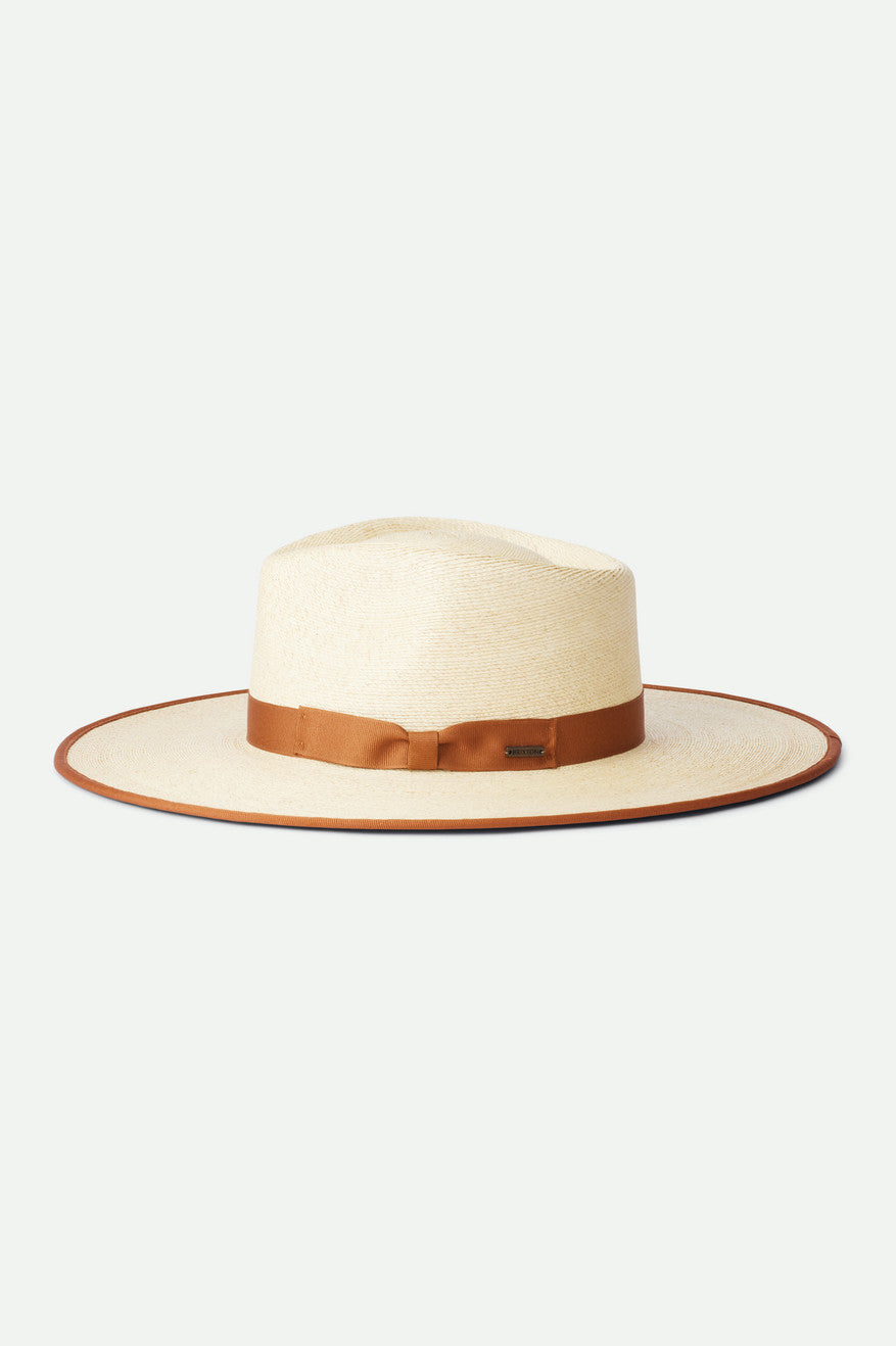 Sombreros Brixton Jo Straw Rancher Hat Mujer Beige | 50LZUQIRS