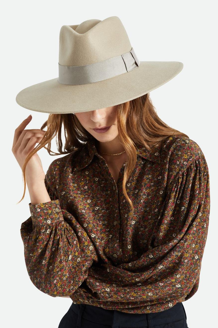 Sombreros Brixton Joanna Felt Hat Mujer Rosas | 30LJTZHOK